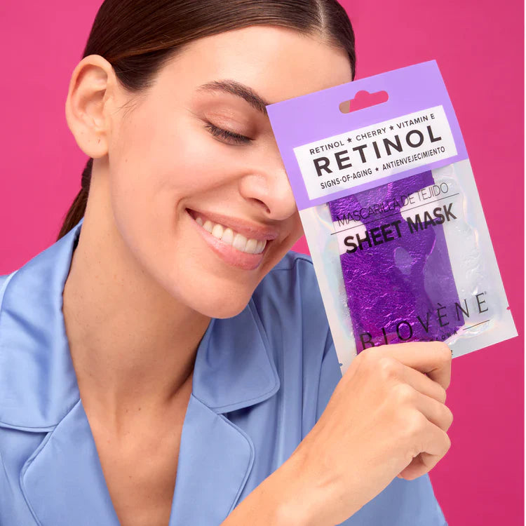 Retinol maska ​​s češnjami in vitaminom E za zmanjšanje znakov staranja 1 para
