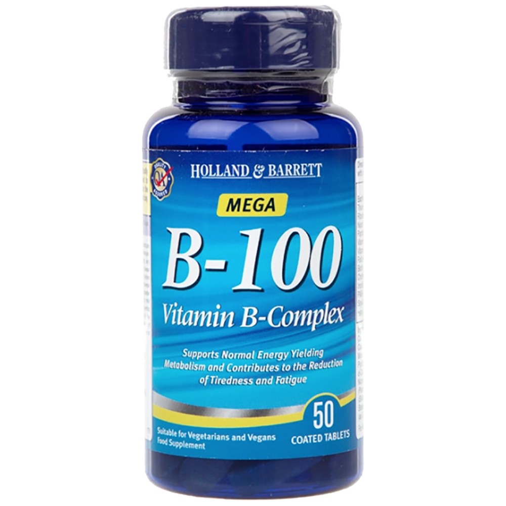 Mega B-100 / Vitamin B-kompleks 50 Caples