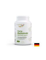 Anemija - ekstrakt listov curry z železom in vitaminom C, 90 kapsul