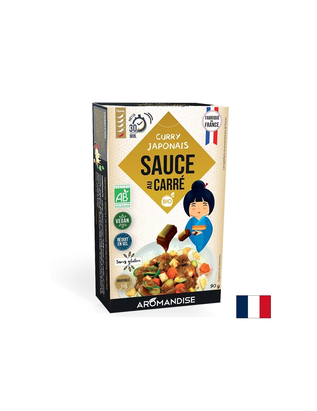 Bouillon Cubes - japonska curry omaka, 90 g
