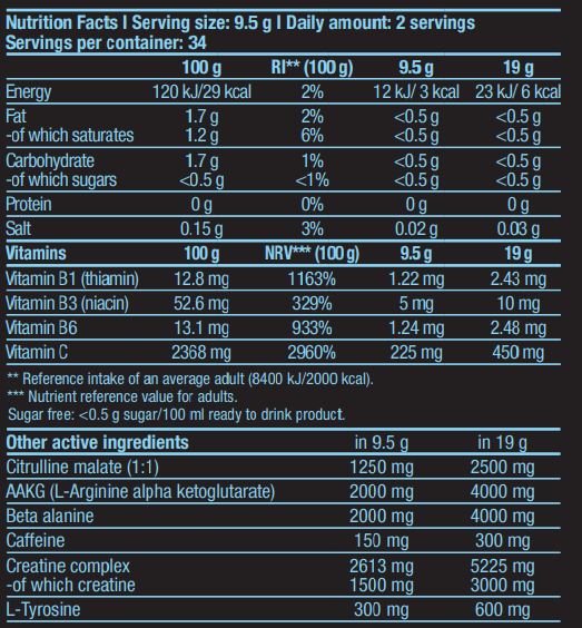Black Blood Nox+ 330G