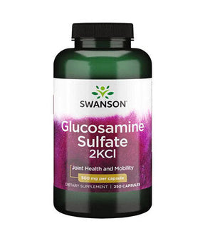 Glucosamine Sulfate 2KCl 500 mg - 250 capsules - Nutra Best Europe