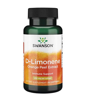 D-Limonene Cold-Pressed Orange Peel Extract 250 mg - 60 Gel capsules - Nutra Best Europe