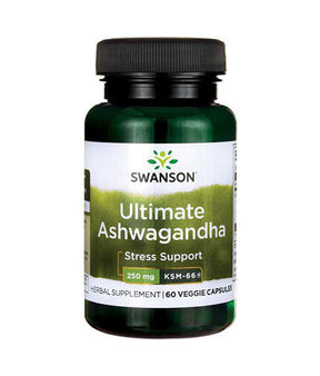 Ultimate Ashwagandha 250 mg / KSM-66 - 60 capsules - Nutra Best Europe
