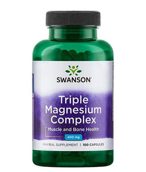 Triple Magnesium Complex 400 mg - 100 capsules - Nutra Best Europe