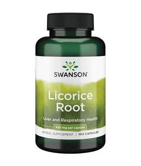 Licorice Root 450 mg - 100 capsules - Nutra Best Europe