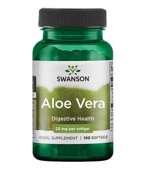 Aloe Vera 25 mg - 100 Gel capsules - Nutra Best Europe