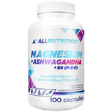 Magnezijev chelat + ashwagandha + b6 p-5-p-100 kapsul