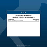 Aakg - arginin alfa ketoglutarat - 120 kapsul