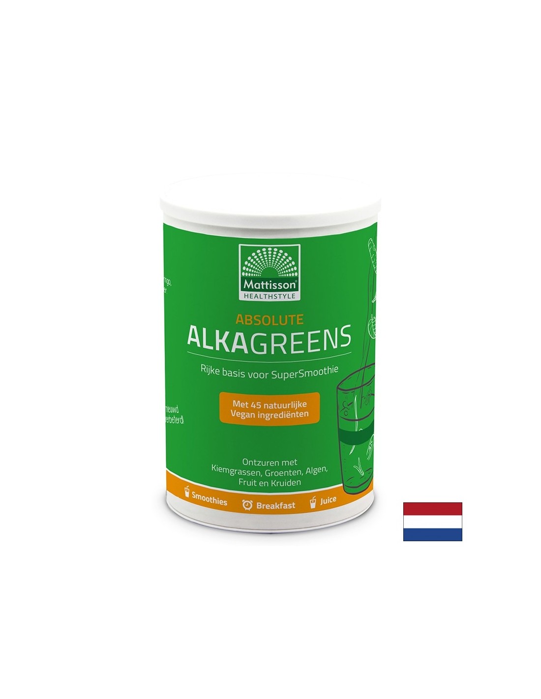 Alkalno -kislinska bilanca - Alka zelenja - Absolutni alkavniki, 300 g prahu