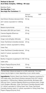 Acai Daily Complex 1000 mg - 90 kapsul
