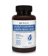 Acetil l-karnitin + alfa lipojska kislina 650 mg / 120 kape
