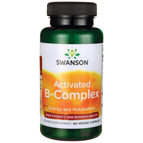 Activated B-Complex High Potency and Bioavailability 430 mg - 60 capsules - Nutra Best Europe