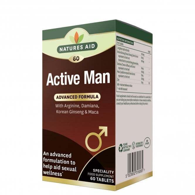 Formula za moške (aktivni človek) 60 tablet Naturesaid