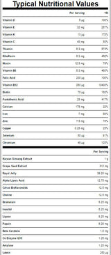 Aktivna ženska multivitamini - 120 tablet