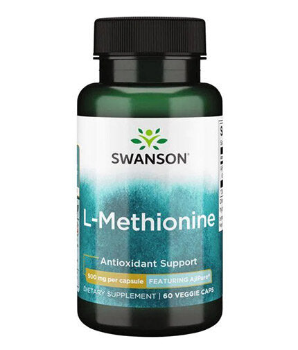 Ajipure L -Metionin, farmacevtska ocena 500 mg - 60 kapsul