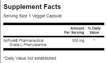 Ajipure l-fenilalanin 60 kapsul