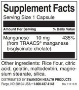 Albion Chelated Mangan 10 mg - 180 kapsul