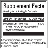 Albion Chelated Molybden 400 mcg - 60 kapsul