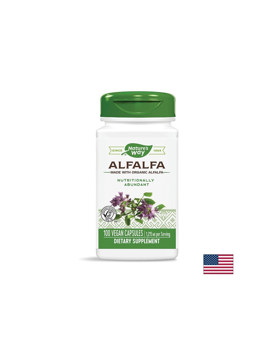 Lucerna (listi) 405 mg - 100 kapsul