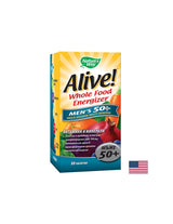 <tc>Alive</tc> Men's 50+ Multivitamini za moške 50+, 30 tablet Nature's Way