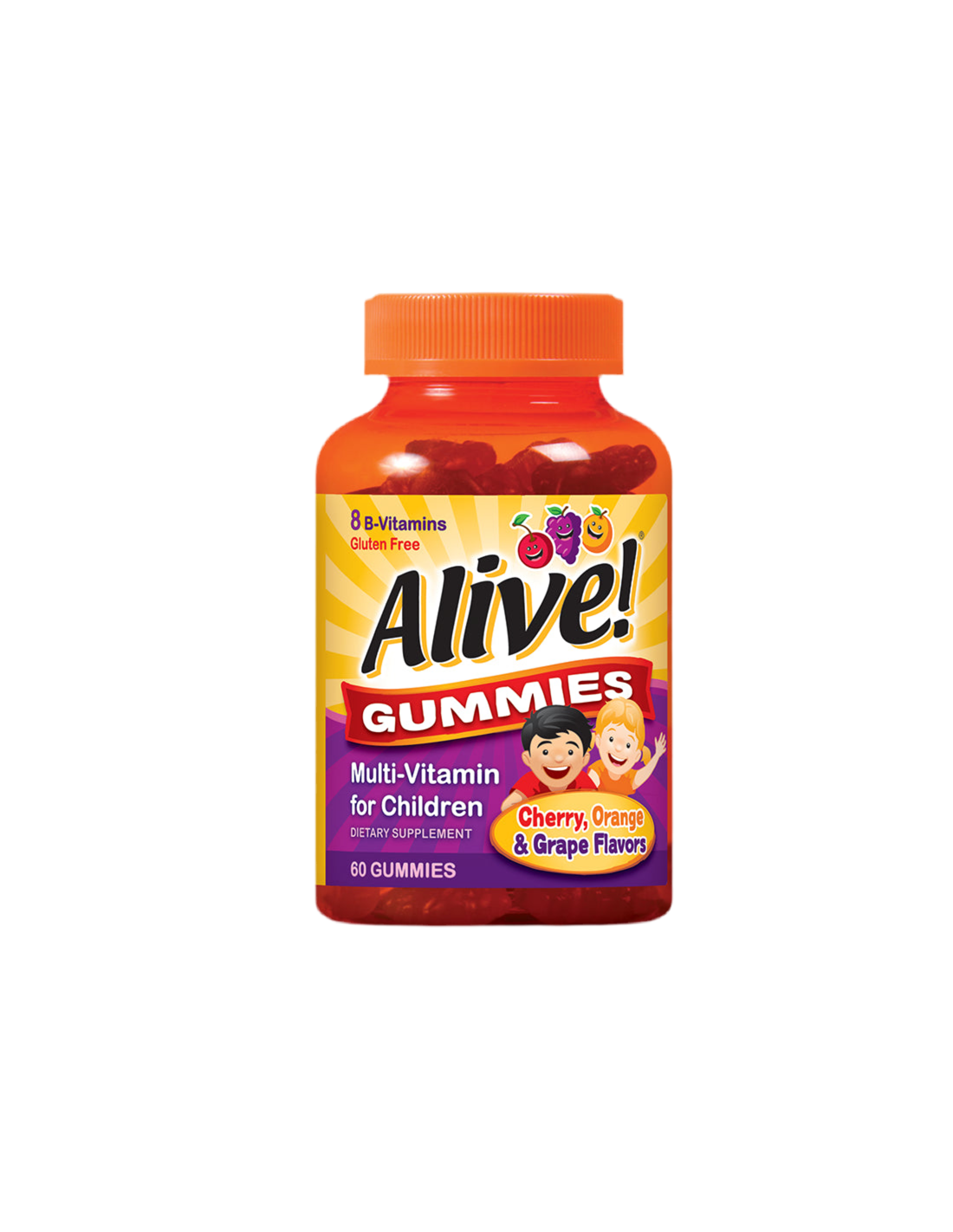 <tc>Alive</tc>! Multivitamini za otroke Gumiji / <tc>Alive</tc>! Multivitamini za otroke x 60 Nature's Way gel tablet