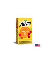 <tc>Alive</tc>! vitamin C / <tc>Alive</tc>! Vitamin C (iz organske acerole), 120 kapsul Nature's Way