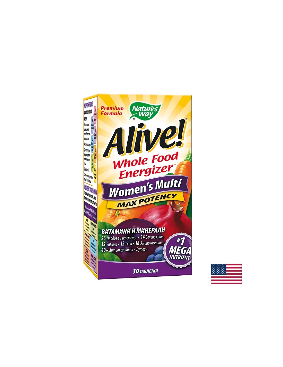 <tc>Alive</tc>! Ženske Multi - 30 tablet