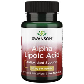 Alpha Lipoic Acid 50 mg - 120 capsules - Nutra Best Europe