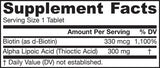Alpha lipoic vzdržuje 300 mg - 120 tablet