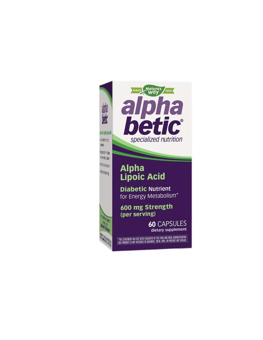 Alphabet® Alpha lipoična kislina 200 mg x 60 Kapsula Narava pot