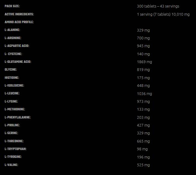 Amino 10.000 - 300 tablet