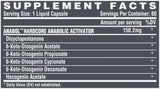 Anabol hardcore / anabolični aktivator - 60 gel kapsul