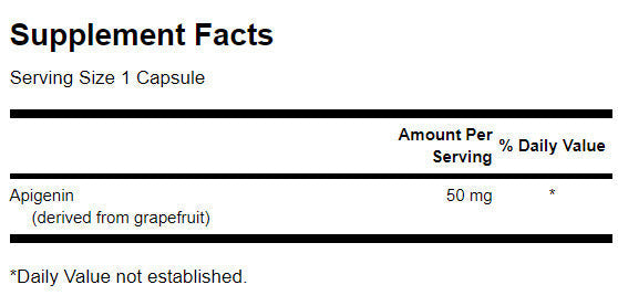 Apigenin 50 mg - 90 kapsul