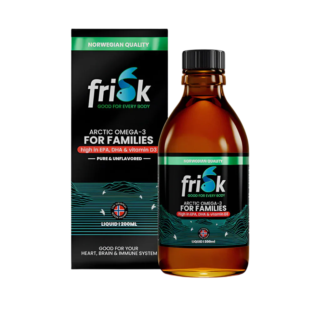 Arktična tekočina-tekoča omega-3-naravni okus / 100% divjad z Norveške-200 ml