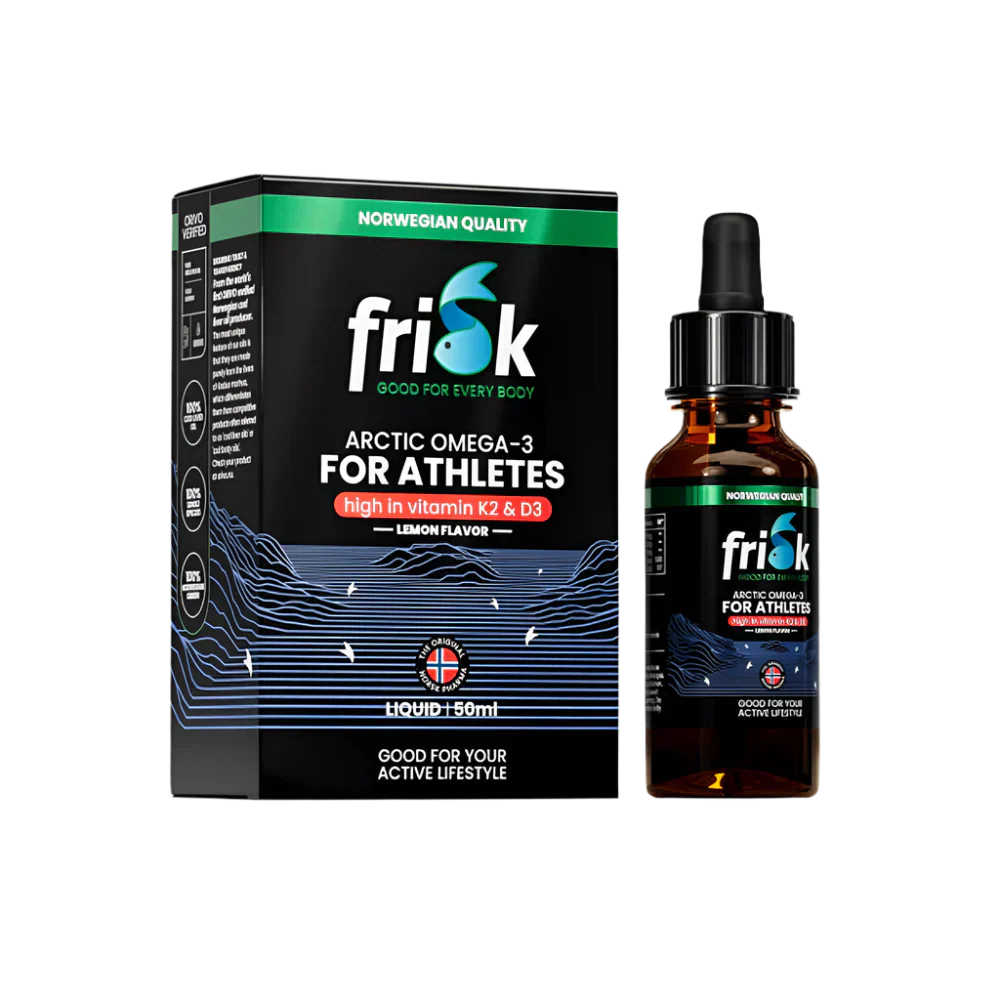 Arktični šport-omega-3 za športnike-divje ribe z Norveške / limonine okus-50 ml