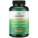Argentinske izsušene goveje goveje jeter 500 mg 120 kapsul