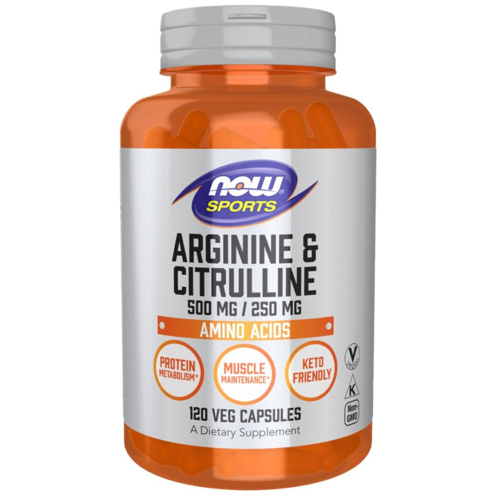 Arginin & Citrulline - 120 kapsul