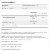 Arginin & Citrulline v prahu | Razmerje 1: 1 - 340 gramov