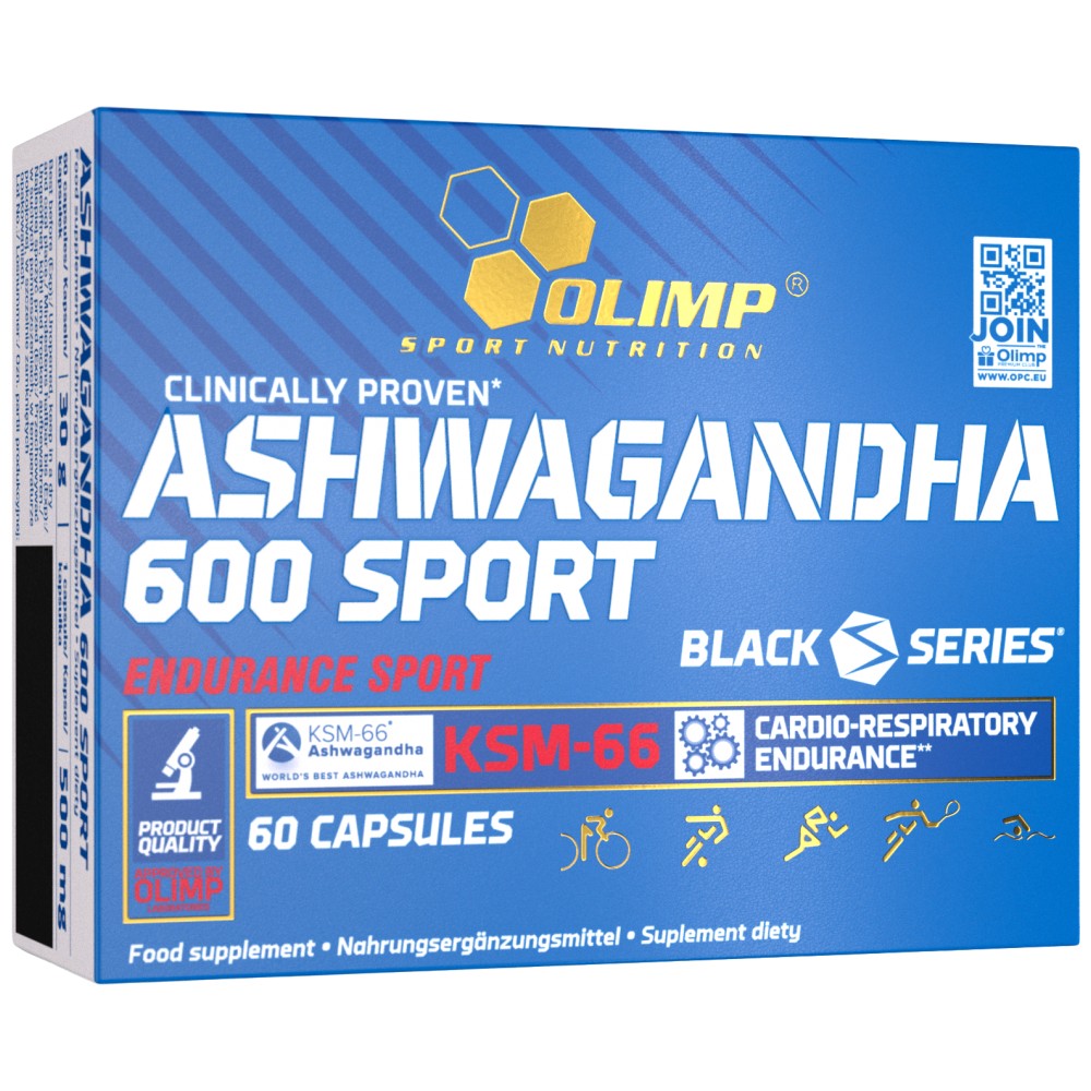 Ashwagandha 600 Sport | KSM -66 - 60 kapsul