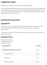 Ashwagandha 700 mg / vege 60 kapsul