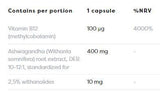 Ashwagandha dodatnih 400 mg - 120 kapsul