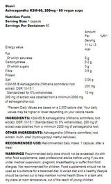 Ashwagandha KSM -66® 200 mg - 120 kapsul