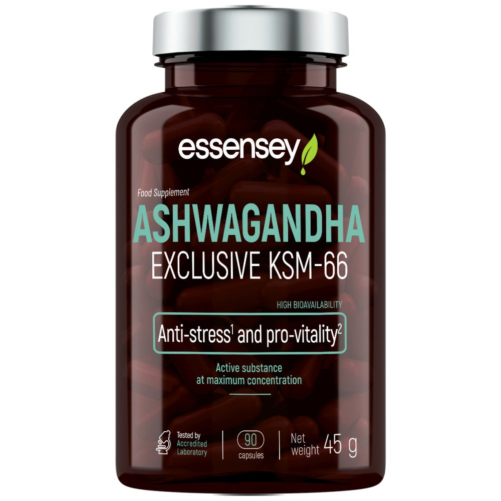 Ashwagandha KSM -66 200 mg - 90 kapsul