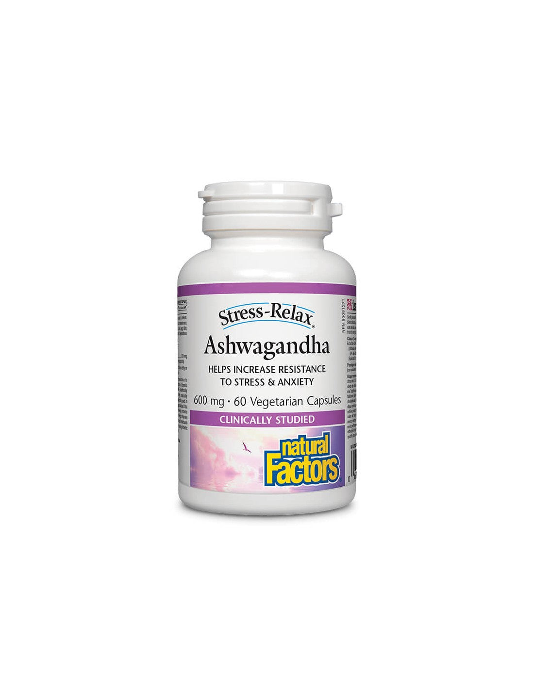 Ashwagandha Stress-Relax / Ashwagandha, 60 kapsul <tc>Natural Factors</tc>