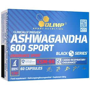 Ashwagandha 600 Sport | KSM-66 - 60 capsules - Nutra Best Europe