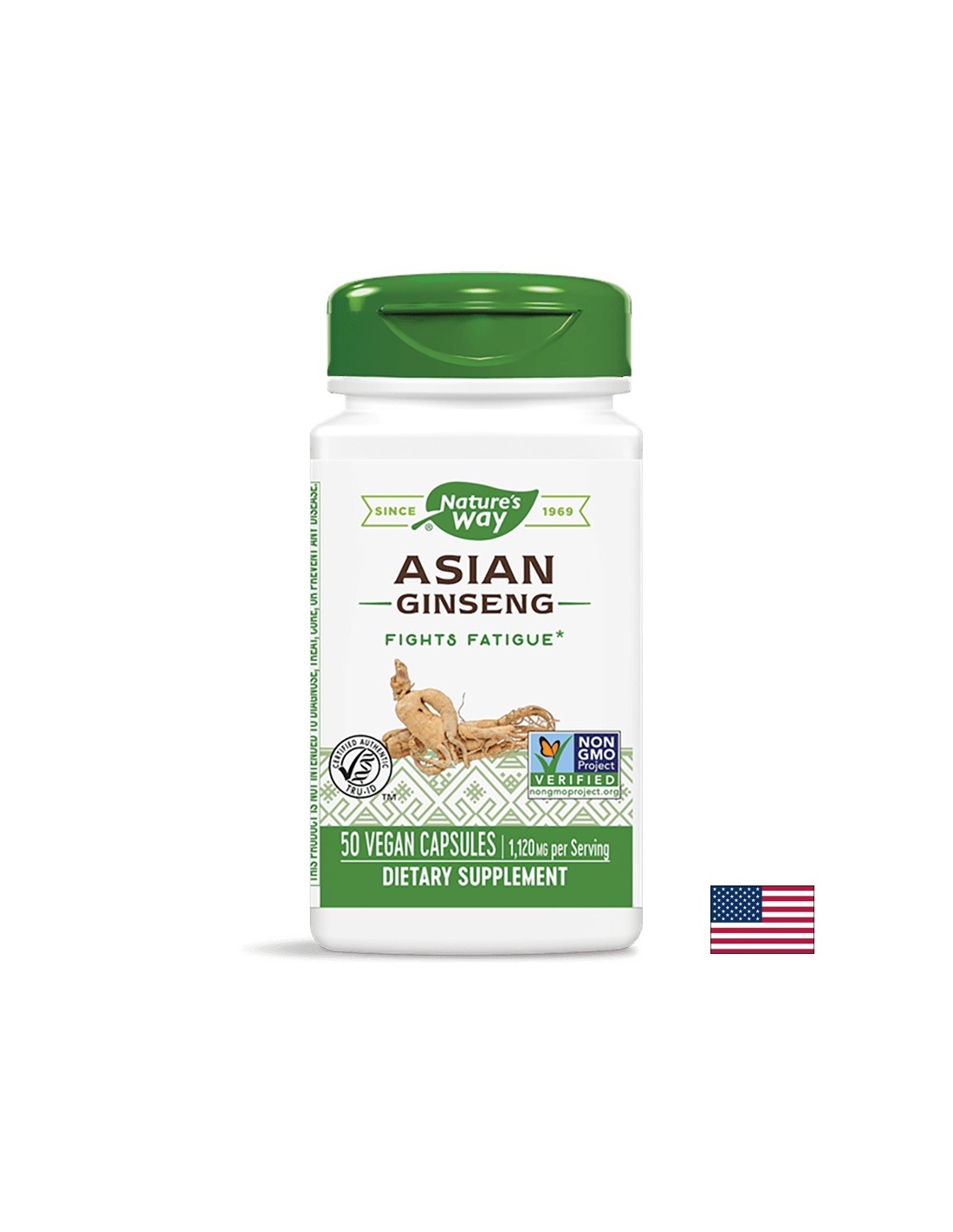 Azijske ginseng - 50 kapsul