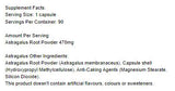 Astragalus 470 mg - 90 kapsul