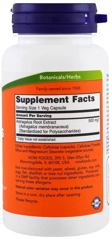 Astragalus Extract 500 mg - 90 kapsul
