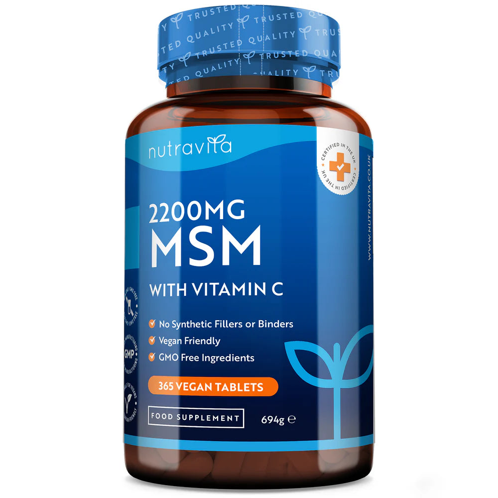 MSM 2200 mg (kosti in sklepi) - 365 tablet